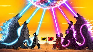 TOP 4 Strongest Evolution of GODZILLA vs Shin Godzilla: Who Is Stronger? | Godzilla Power Comparison