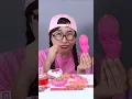 Pink Food VS Purple Food Challenge