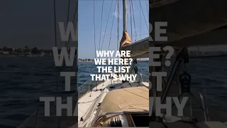 Why am I here? A long list of fixes #windedvoyage #sailinglife #africa #boatmaintenance