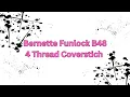 4 Thread Coverstitch on Funlock B48