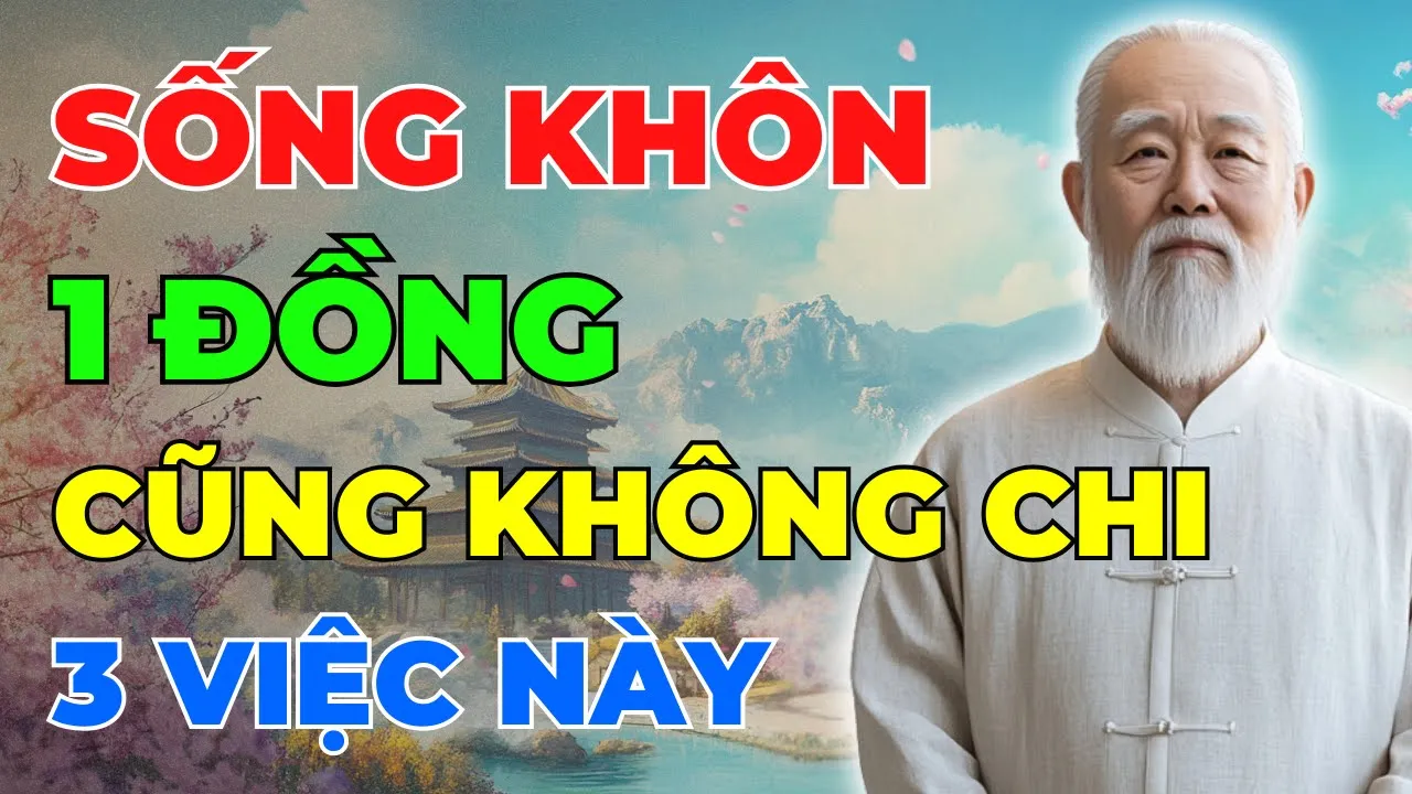 Outline Video Cổ Nhân Dạy: Sống Khôn 1 Đồng Cũng KHÔNG CHI vào 3 Việc Này | Lời Dặn Người Xưa