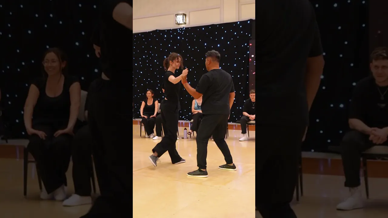 Dancing to a song you don't know is...interesting 😛 #improv #westcoastswing