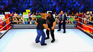  brock lesnar confronts roman reigns wr3d 2k22 mods my career with commentary ep 8