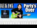 Download Lagu 【新曲】ONE OK ROCK - Party's Over Guitar Cover ギター弾いてみた Tabs タブ譜