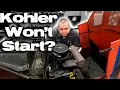 Simplicity Riding Mower Won t Start Full Diagnosis Fuel Pump Fix Kohler Magnum 20