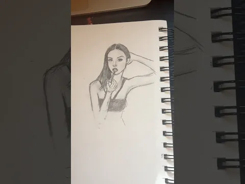 drawing Olivia Rodrigo #art #shorts #drawing