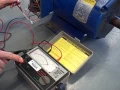 Megger insulation test on a bad motor