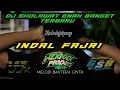Lagu DJ RELIGI HADROH - INDAL FAJRI SLOW BASS BEAT MELODI BAHTERA CINTA TERBARU