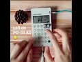Lagu Lofi on PO-33 KO Teenage Engineering
