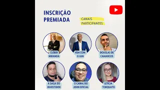 Sorteio ao vivo - Inscrição Premiada