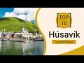 Download Lagu Top 10 Best Tourist Places to Visit in Húsavík | Iceland - English