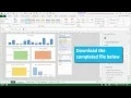 How to Create a Dashboard Using Pivot Tables and Charts in Excel Part 3