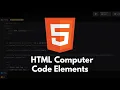 HTML Tutorial - HTML Computer Code Elements HTML code kbd samp var pre tags