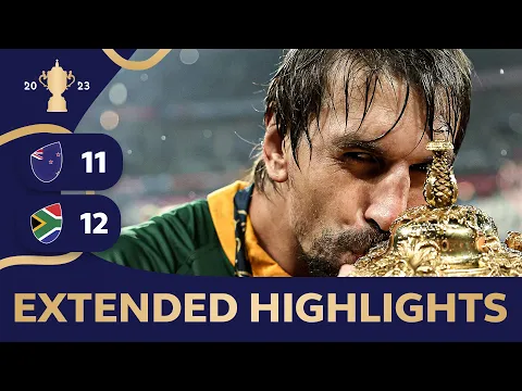 Download MP3 EXTENDED HIGHLIGHTS! | Rugby World Cup 2023 final | New Zealand v South Africa