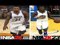 DUNKING with ANDREW WIGGINS in Every NBA 2K