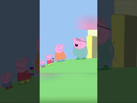 ¡PAPÁ PIG CREA BURBUJAS GIGANTES!🫧🧼
