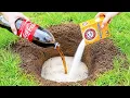Pour Coca-Cola Baking Soda Into a Hole What Happens Next Will Surprise You DIY Creative