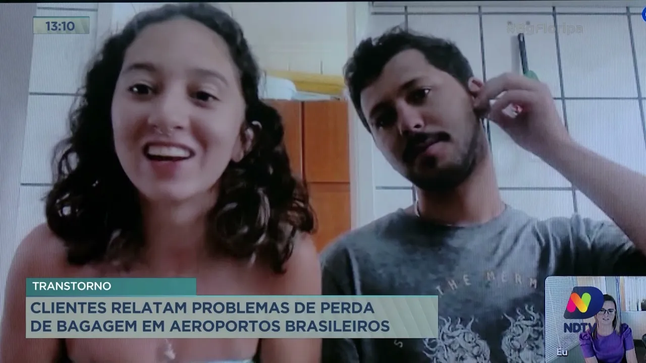 Clientes relatam problemas de perda de bagagem em aeroportos brasileiros