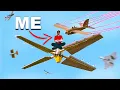 Battling 200 RC Airplanes With a Giant Flying Ceiling Fan