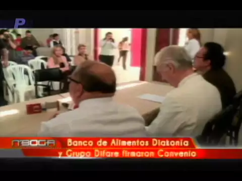 Banco de Alimentos Diakonía y Grupo Difare firmaron convenio