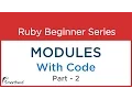 Ruby Tutorial Module with Class in Ruby