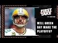 Will Aaron Rodgers the Packers make the playoffs First Take debates