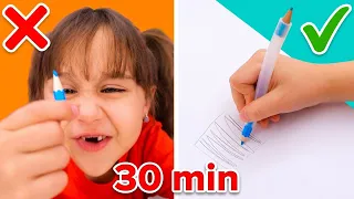 ⏰💥 30 MINUTES of AWESOME! Crafts, DIYs, Activities & Games 🫵😱🔥