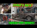 Download Lagu Ryder builds custom body mounts for his chassis swapped 49 Dodge pickup!