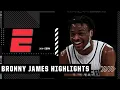 Bronny James scores 19 PTS in Sierra Canyon s win over LeBron s St Vincent-St Mary