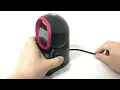 LENVII E655 2D Barcode Scanner Auto Scan Hands Free USB Wired Barcode Reader