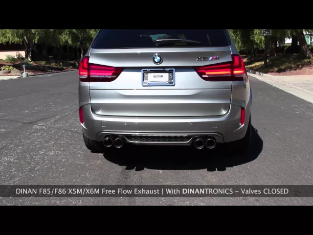 Download MP3 F85/F86 X5M X6M Dinan Exhaust Comparison - With and Without DinanTronics