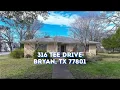 316 Tee Drive Bryan TX 77801 Engel Volkers Bryan College Station