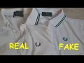 Real vs Fake Fred Perry shirt How to spot fake polo shirt Fred Perry
