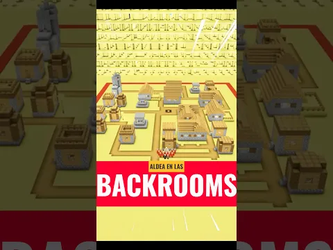 Aldeanos Sobreviven 100 días en las BACKROOMS del Minecraft