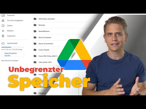 Download MP3 Unendlicher Cloud Speicher | Alles auf Google Drive sichern