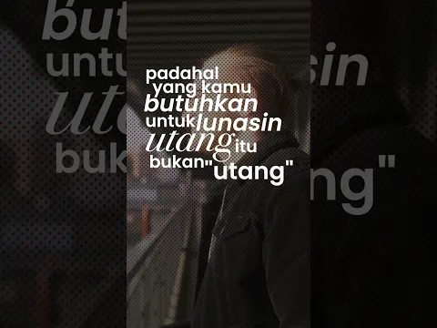 Mau Utang Lunas? Jangan Sebut Ini!