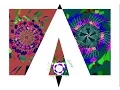 Kaleidoscope visualization programming in Processing