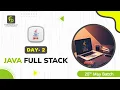 Java Full Stack Day 2 May 25th Batch FirstBit Solutions