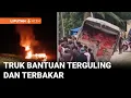 Warga Aceh Utara Berebut Bantuan Hingga Truk Terguling dan Terbakar | Liputan 6 Aceh
