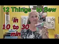 Last minute Christmas stocking stuffers 12 things to sew in under 30 minutes Gift ideas in a flash