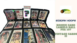 bisdak hoops my first slab lamelo ball rookie card