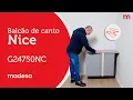 Lagu Montagem Balcão de canto Nice G24750NC | Madesa móveis