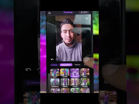 تطبيق تعديل الصور بالذكاء الاصطناعي photoleap