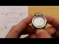 Armitron 4 Button Digital Sports Watch - Set and Activate Alarm