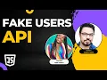 Get Fake Users with Pictures on Your Website in a Snap