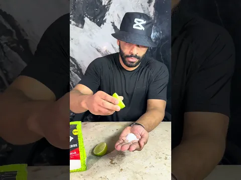 I Tried This Viral Lime Experiment 🍋‍🟩🤔#experiment #lime #salt #science #didyouknow