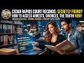 How to search Cedar Rapids court records