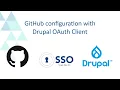 GitHub Single Sign-On SSO Log in to Drupal Drupal SSO Login using GitHub