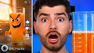 AI Teeth Whitening Hacks vs Cavities Challenge!?
