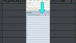 Excel Concat Function Flaw FIXED
